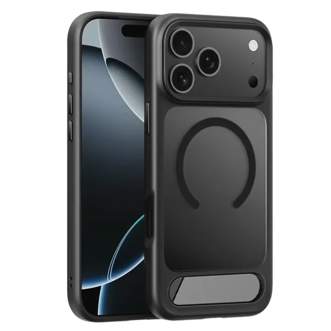 Coque iPhone 17 Pro Max MagSafe Support Invisible | Série Slate