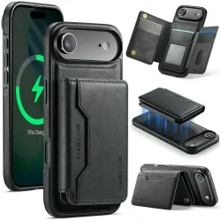 K3 Series | Coque iPhone Air Compatible MagSafe Style Cuir