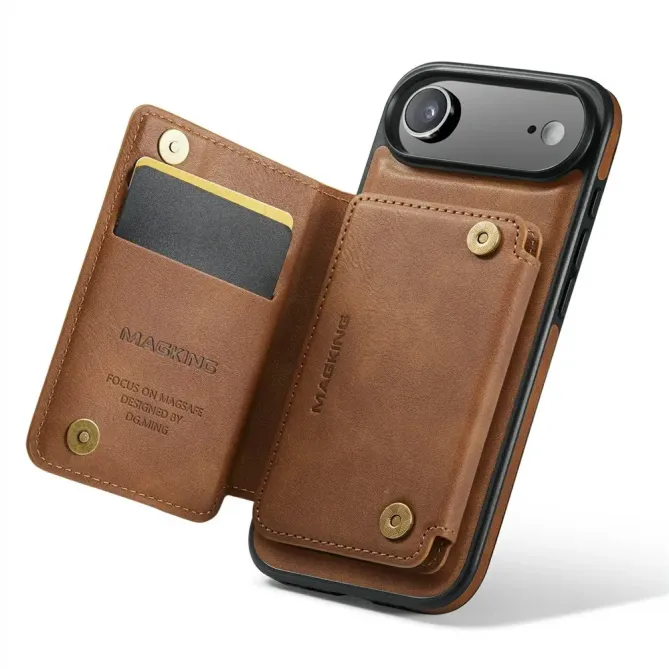 K3 Series | Coque iPhone Air Compatible MagSafe Style Cuir