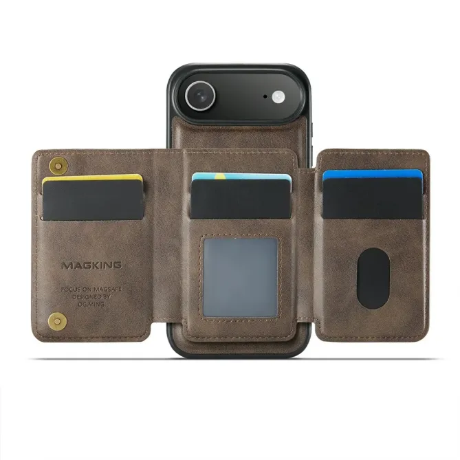 K3 Series | Coque iPhone Air Compatible MagSafe Style Cuir