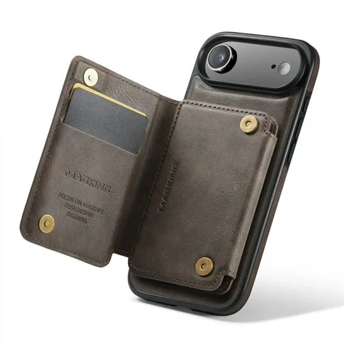 K3 Series | Coque iPhone Air Compatible MagSafe Style Cuir