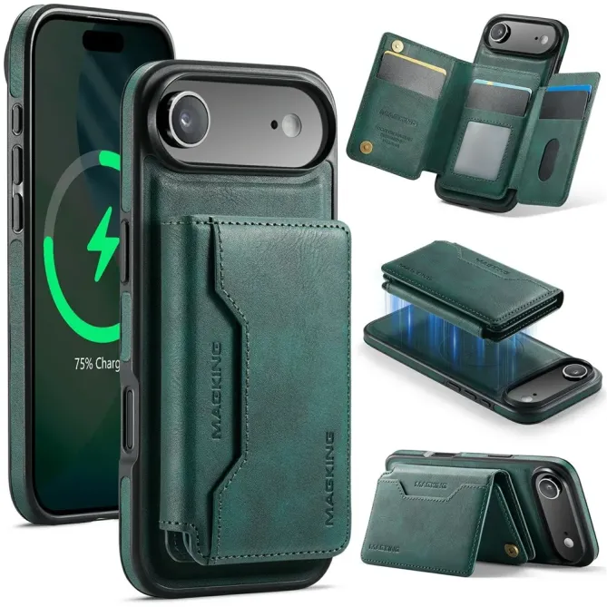 K3 Series | Coque iPhone Air Compatible MagSafe Style Cuir