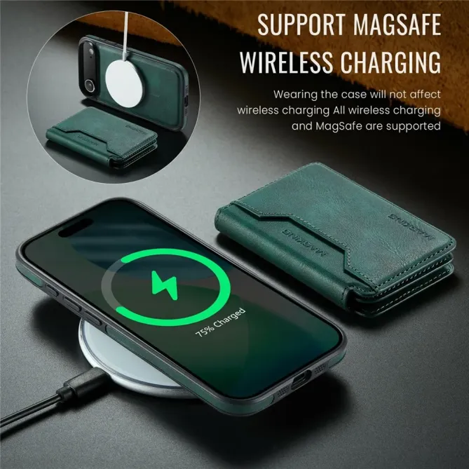 K3 Series | Coque iPhone Air Compatible MagSafe Style Cuir