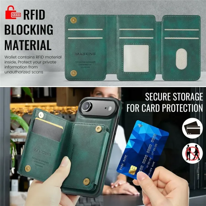 K3 Series | Coque iPhone Air Compatible MagSafe Style Cuir