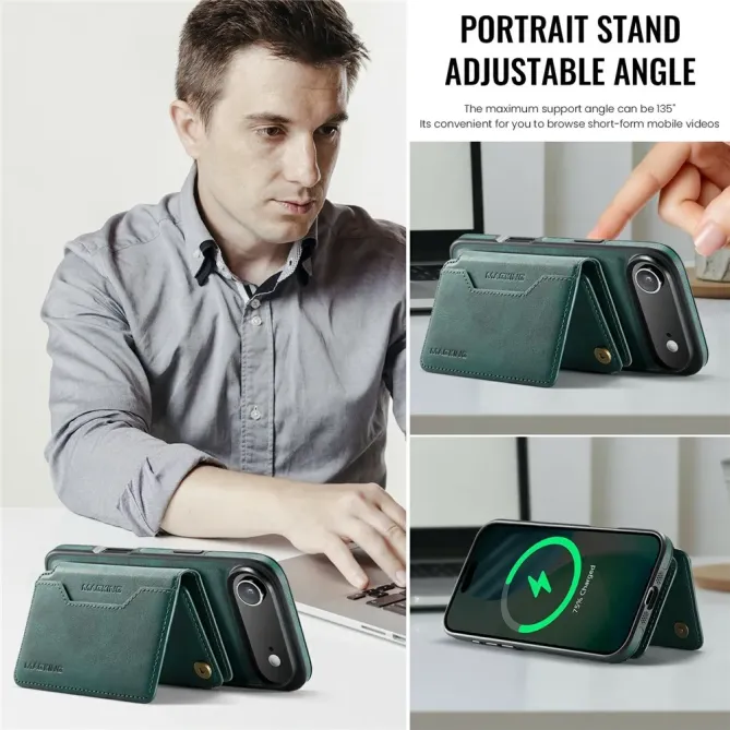 K3 Series | Coque iPhone Air Compatible MagSafe Style Cuir