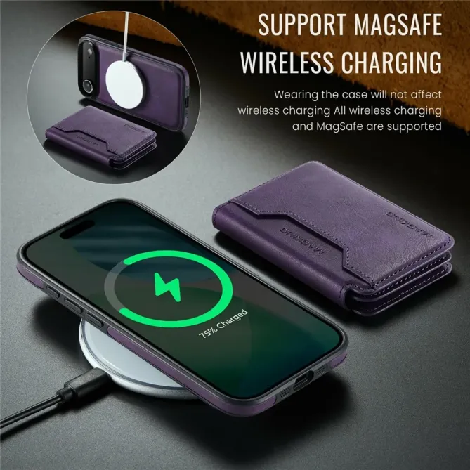 K3 Series | Coque iPhone Air Compatible MagSafe Style Cuir