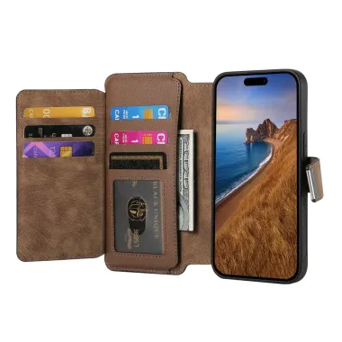 Housse iPhone Air Zippée Détachable | MW-02 Marron - photo 61
