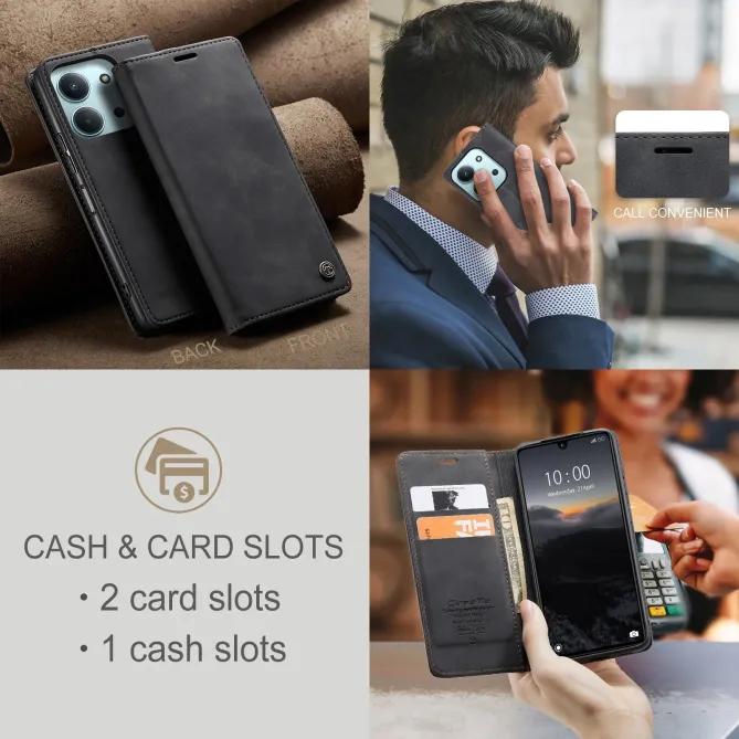 Flip Cover Xiaomi Redmi 15C 4G / 5G / Poco C85 4G Porte-cartes et supp