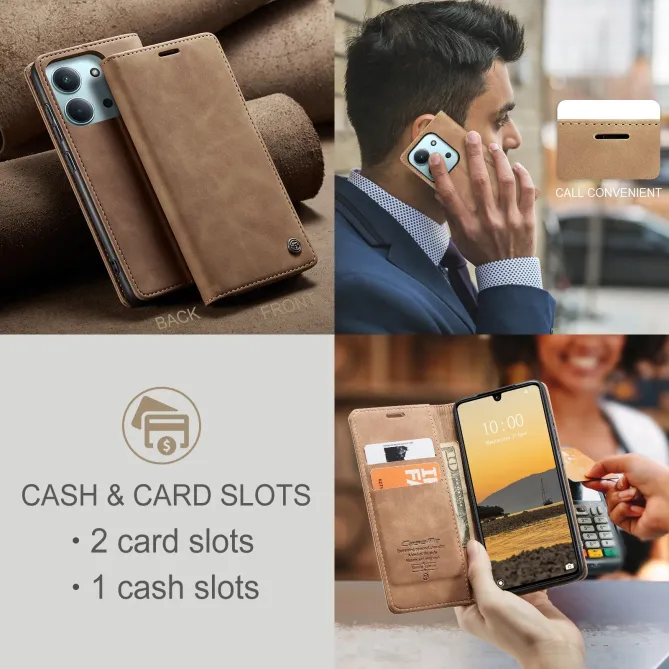 Flip Cover Xiaomi Redmi 15C 4G / 5G / Poco C85 4G Porte-cartes et supp