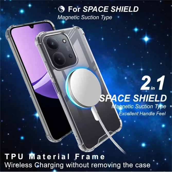 Coque Xiaomi Redmi 15C 4G / 5G / Poco C85 4G Transparente MagSafe