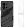 Coque Xiaomi Redmi 15C / Poco C85 4G HERA avec support et 2 verres tre