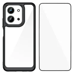 Coque Xiaomi Redmi 15C / Poco C85 4G Rugged silicone avec verre trempé