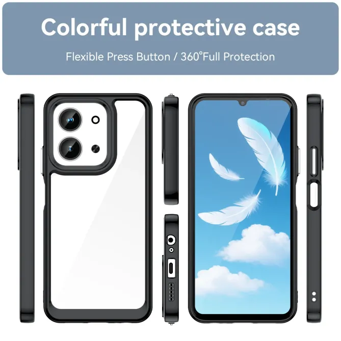 Coque Xiaomi Redmi 15C / Poco C85 4G Rugged silicone avec verre trempé