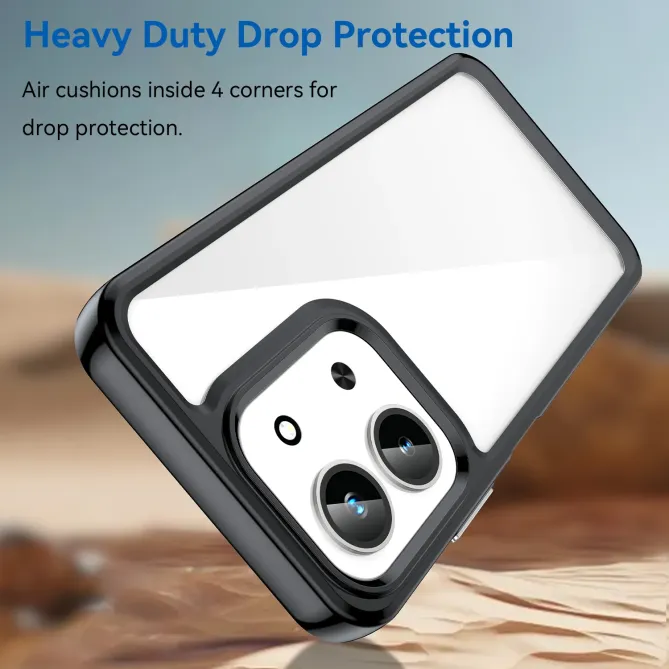 Coque Xiaomi Redmi 15C / Poco C85 4G Rugged silicone avec verre trempé