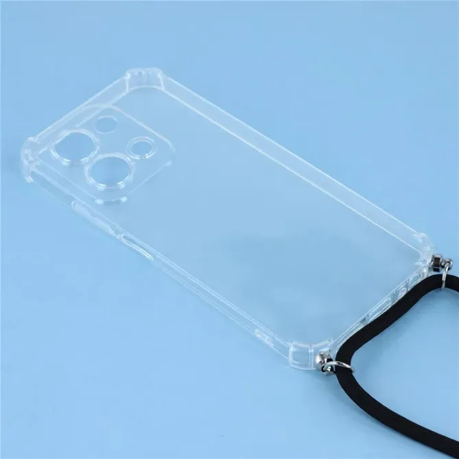Coque Xiaomi Redmi 15C / Poco C85 4G transparente avec cordon | Cléos
