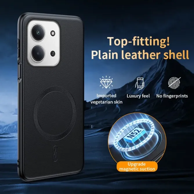 Coque Xiaomi Redmi 15C 4G / 5G / Poco C85 4G cuir magnétique