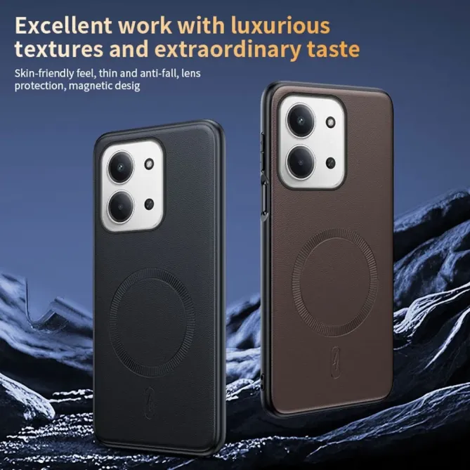 Coque Xiaomi Redmi 15C 4G / 5G / Poco C85 4G cuir magnétique