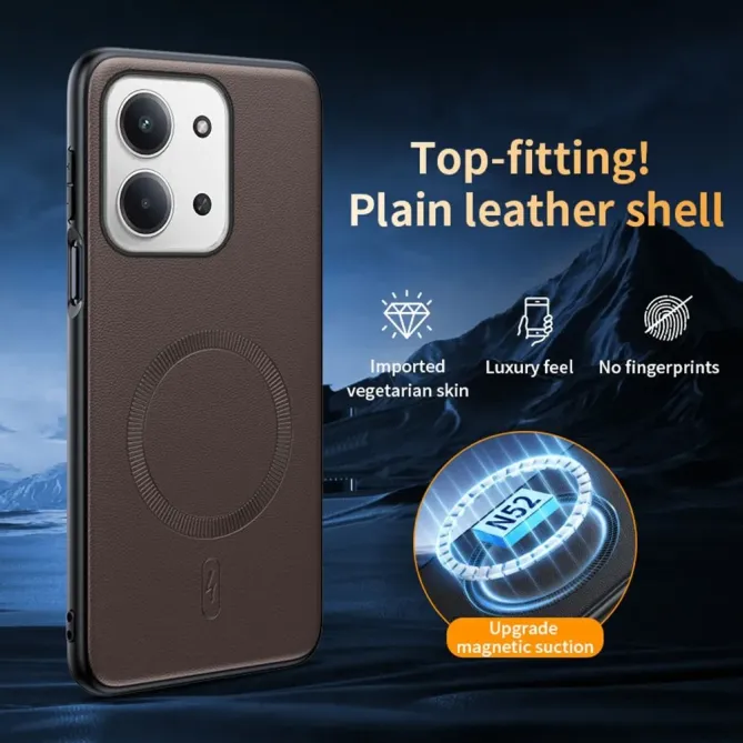 Coque Xiaomi Redmi 15C 4G / 5G / Poco C85 4G cuir magnétique