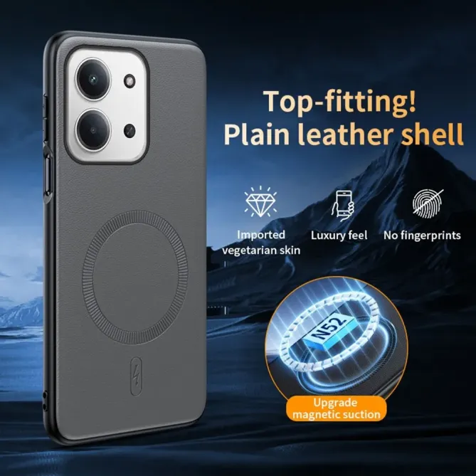 Coque Xiaomi Redmi 15C 4G / 5G / Poco C85 4G cuir magnétique