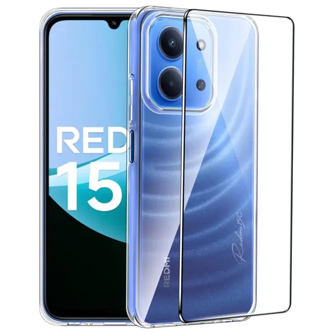 Coque transparente Xiaomi Redmi 15C 4G / 5G / Poco C85 4G avec protect