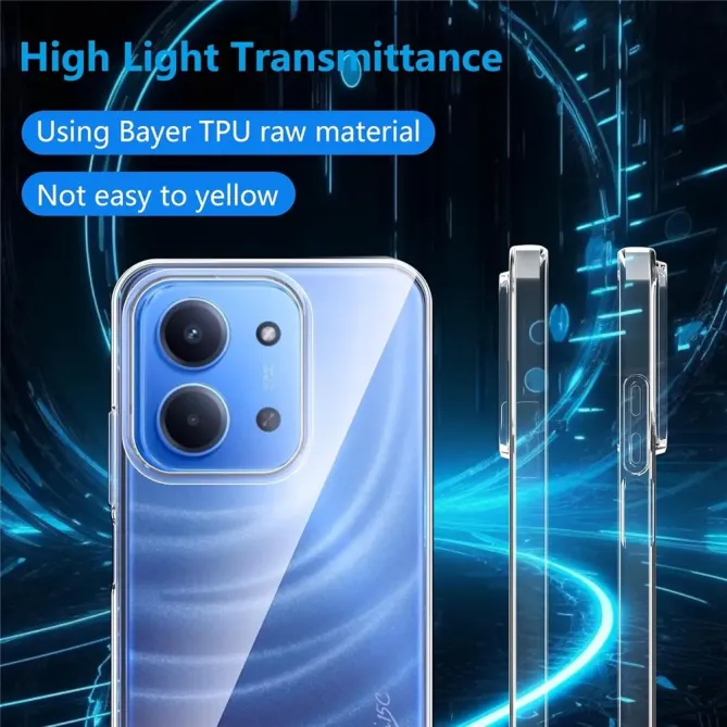 Coque transparente Xiaomi Redmi 15C 4G / 5G / Poco C85 4G avec protect