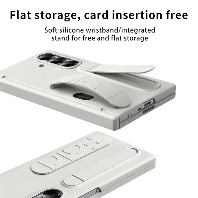 Coque Samsung Galaxy Z Fold 7 Support & Dragonne avec Porte-Carte