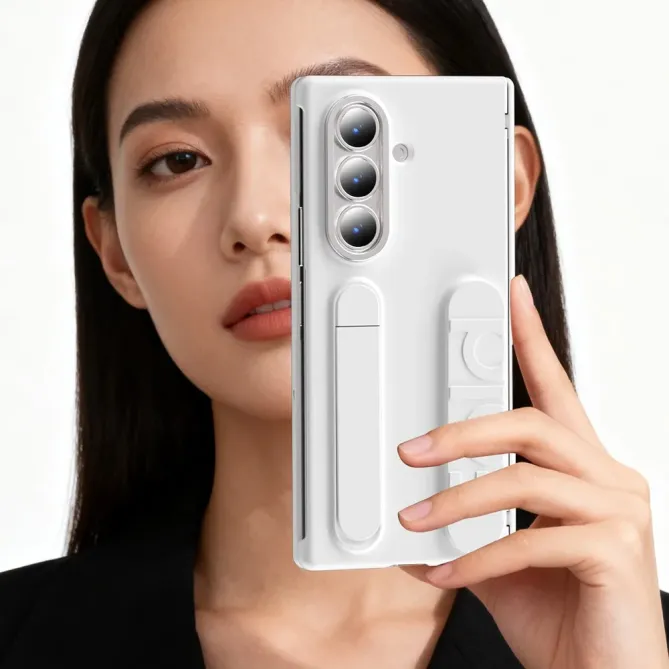 Coque Samsung Galaxy Z Fold 7 Support & Dragonne avec Porte-Carte