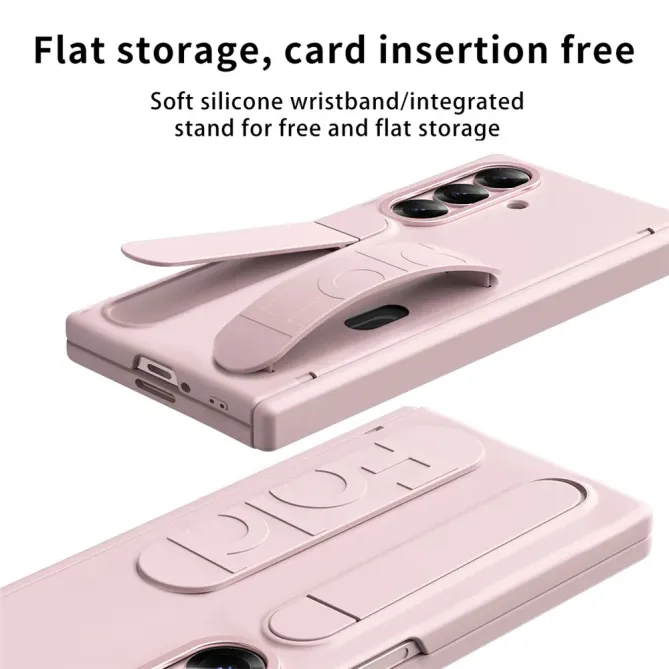 Coque Samsung Galaxy Z Fold 7 Support & Dragonne avec Porte-Carte