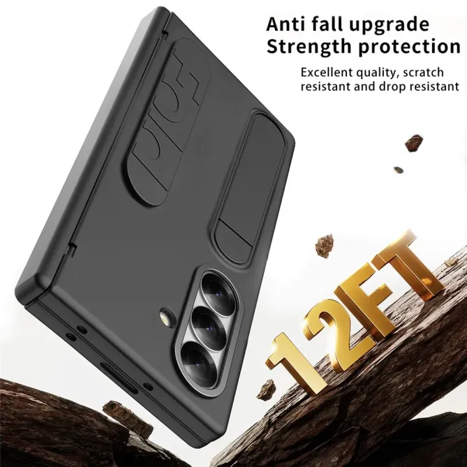 Coque Samsung Galaxy Z Fold 7 Support & Dragonne avec Porte-Carte