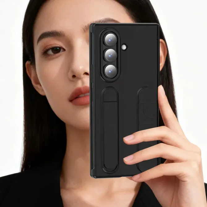 Coque Samsung Galaxy Z Fold 7 Support & Dragonne avec Porte-Carte