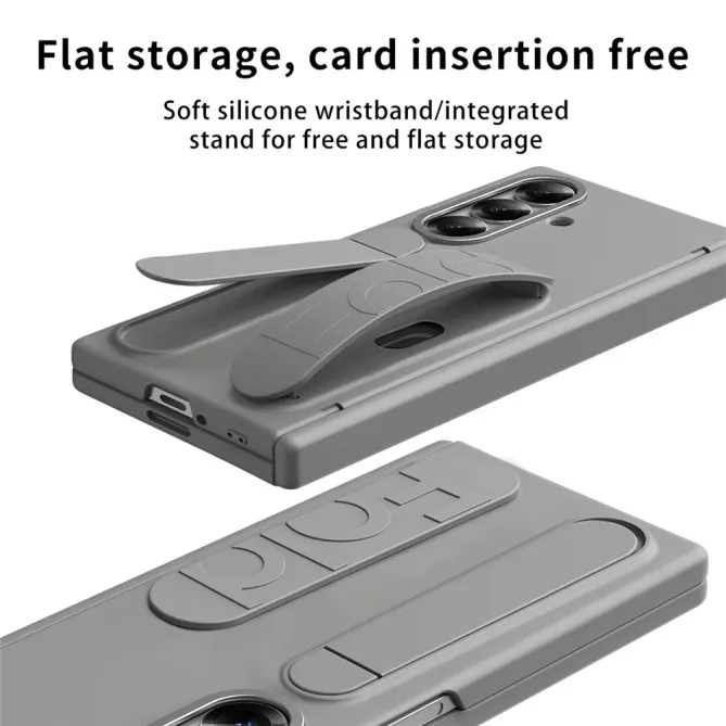 Coque Samsung Galaxy Z Fold 7 Support & Dragonne avec Porte-Carte