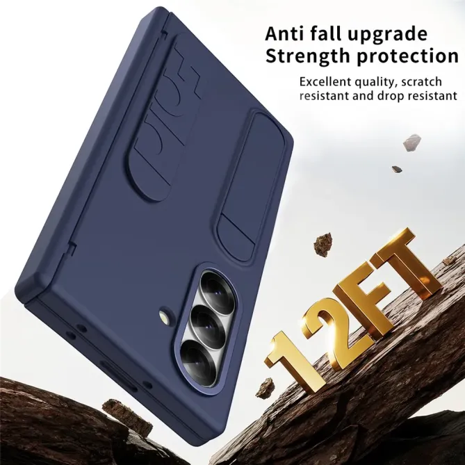 Coque Samsung Galaxy Z Fold 7 Support & Dragonne avec Porte-Carte