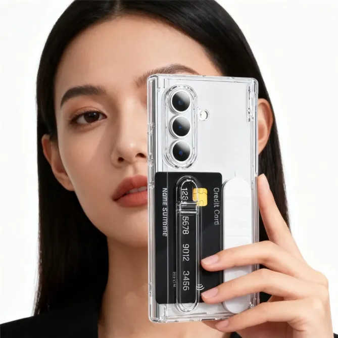 Coque Samsung Galaxy Z Fold 7 Support & Dragonne avec Porte-Carte