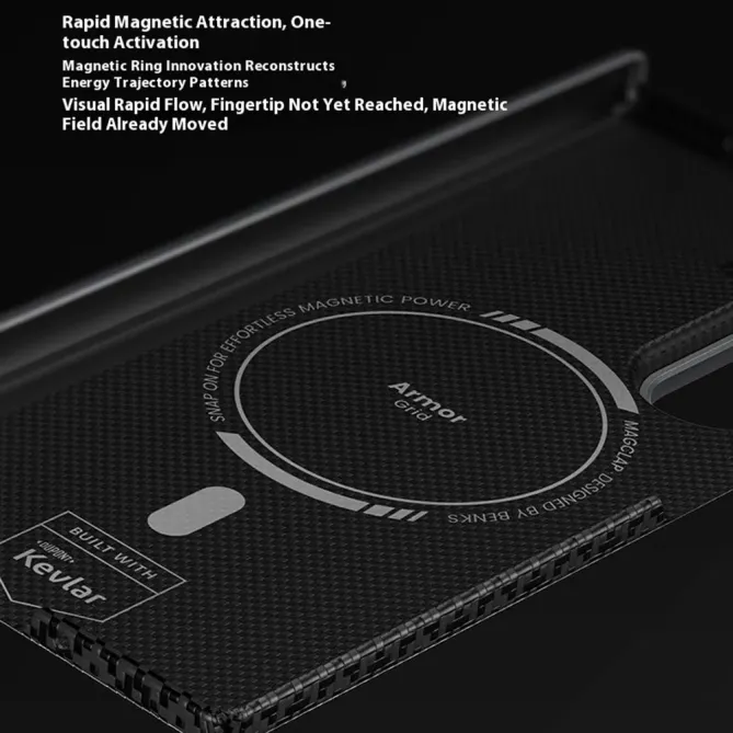 Coque C1 Samsung Galaxy Z Fold 7 Kevlar Aramid MagSafe