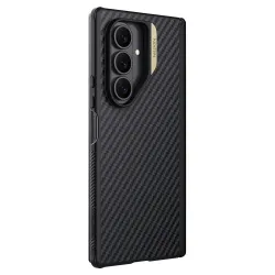 Coque Samsung Galaxy Z Fold 7 Magnétique Effet Carbone