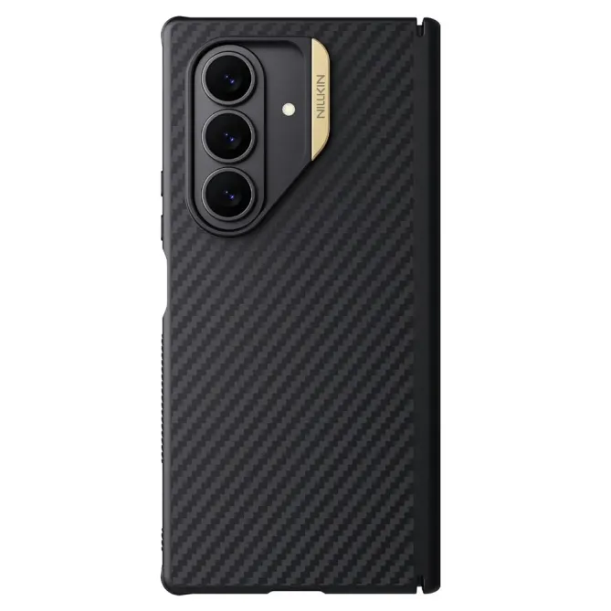 Coque Samsung Galaxy Z Fold 7 Magnétique Effet Carbone