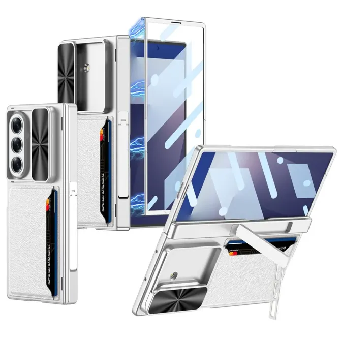 Coque Samsung Galaxy Z Fold 7 Protection Totale, Caméra & Porte-Carte