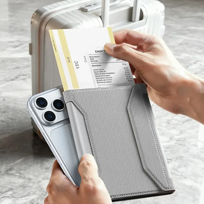 Étui Passeport & Multicartes MR604 | Organisateur de Voyage Intelligen