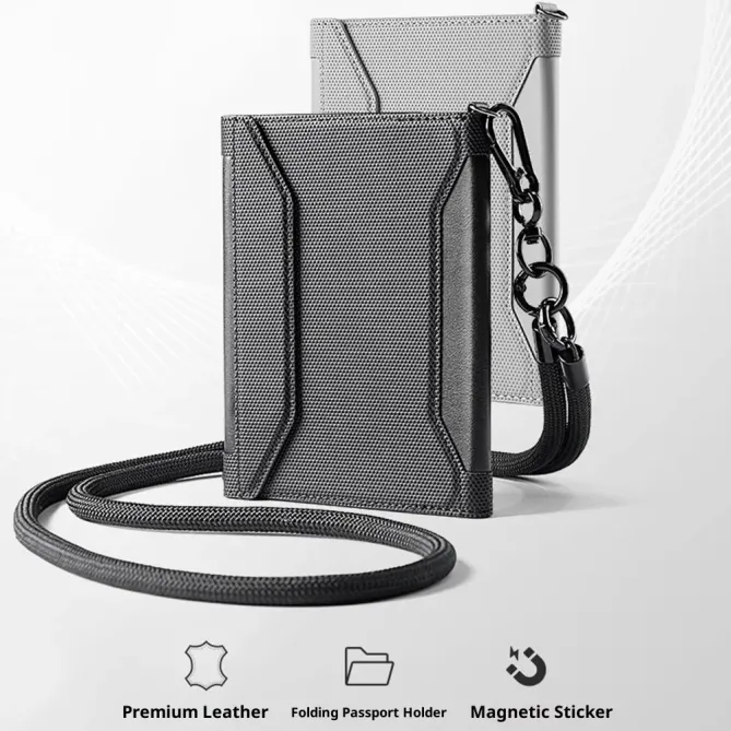 Étui Passeport & Multicartes MR604 | Organisateur de Voyage Intelligen