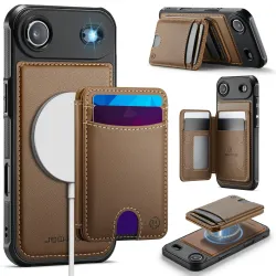 Coque iPhone Air J10 MagSafe Portefeuille Amovible