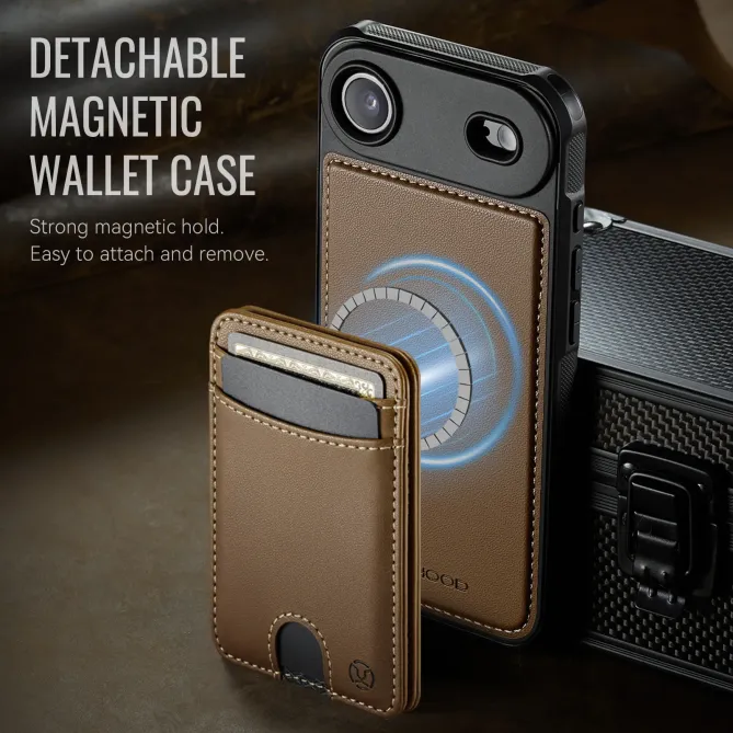 Coque iPhone Air J10 MagSafe Portefeuille Amovible