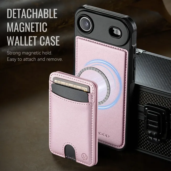 Coque iPhone Air J10 MagSafe Portefeuille Amovible