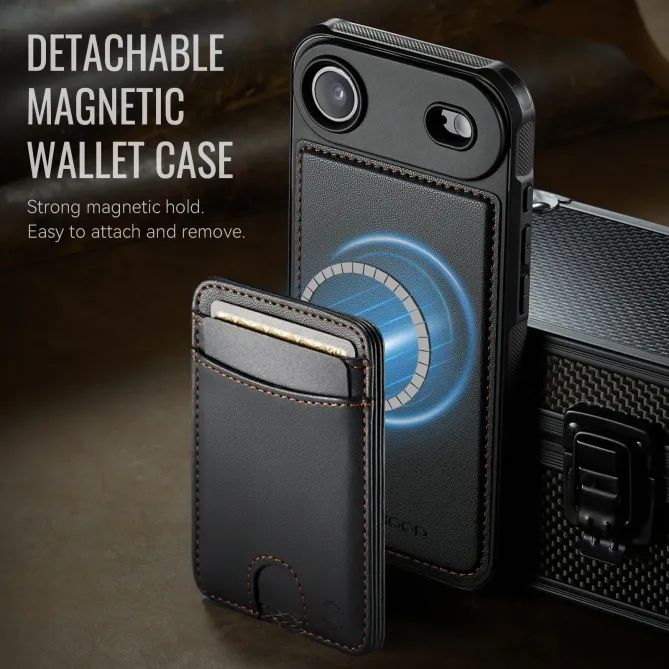 Coque iPhone Air J10 MagSafe Portefeuille Amovible
