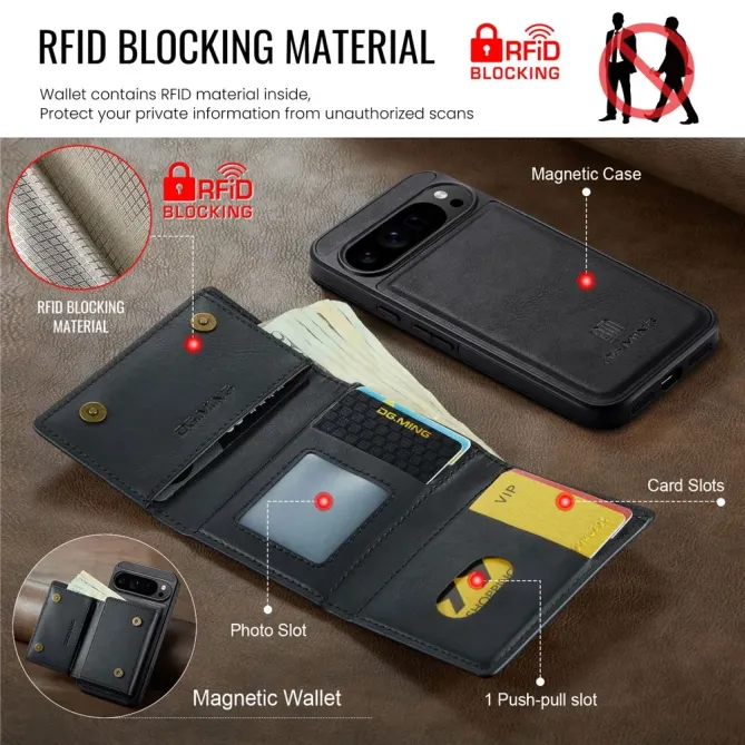 Coque Google Pixel 10 Pro XL avec Porte-Cartes Amovible M6 Series