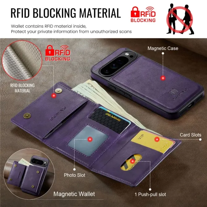 Coque Google Pixel 10 Pro XL avec Porte-Cartes Amovible M6 Series