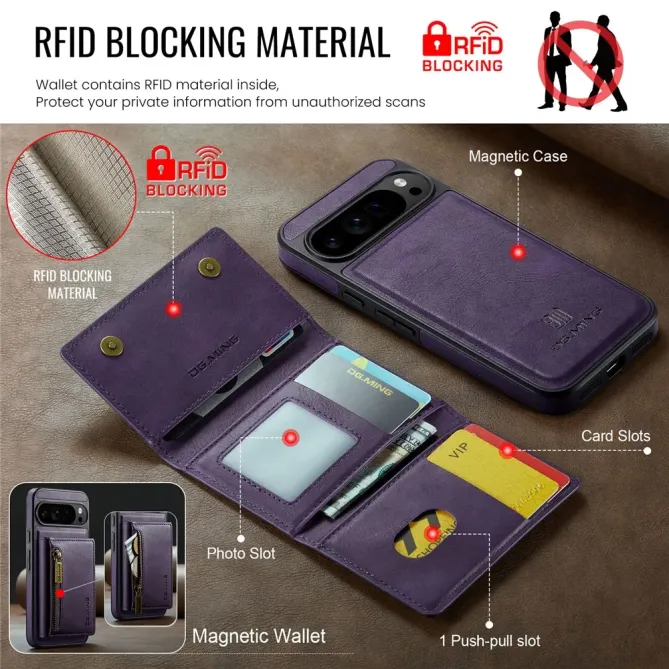 Coque Google Pixel 10 Pro XL Portefeuille Amovible | M5 Series