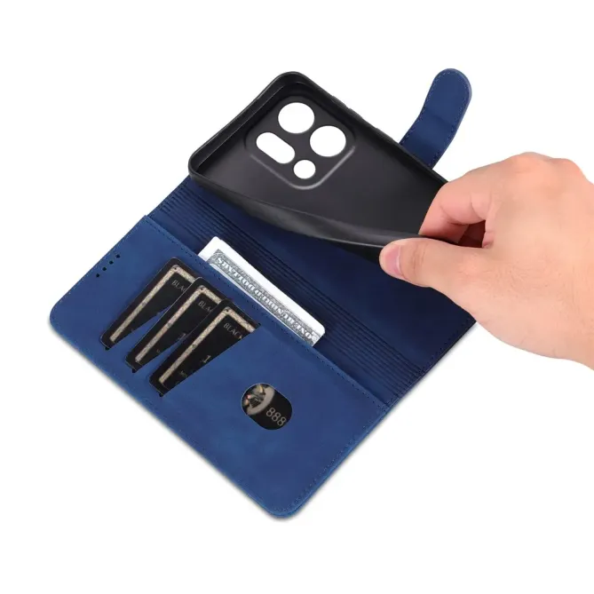Etui à rabat Oppo Find X9 5G AZNS Porte-Cartes