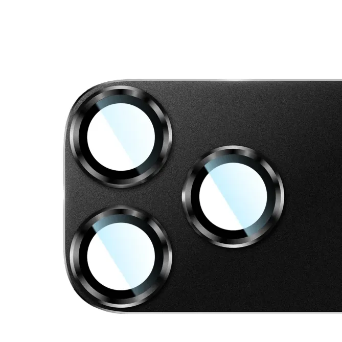 Protection Objectif iPhone 17 Pro | Verre Trempé et Cadre Titane Mat