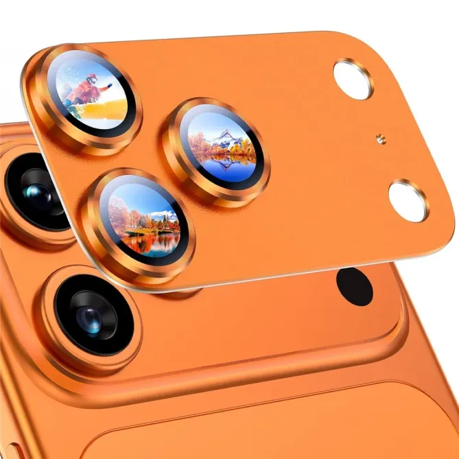 Protection Objectif iPhone 17 Pro | Verre Trempé et Cadre Titane Mat