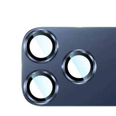 Protection Objectif iPhone 17 Pro | Verre Trempé et Cadre Titane Mat Bleu marine - photo 10